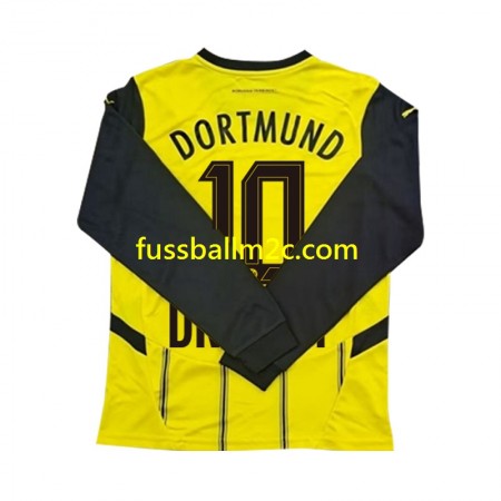 Fußballtrikots Borussia Dortmund Julian Brandt 10 Heim Trikotsatz 2024-2025 Langarm